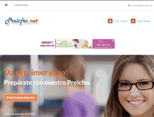 Tablet Screenshot of preicfes.net